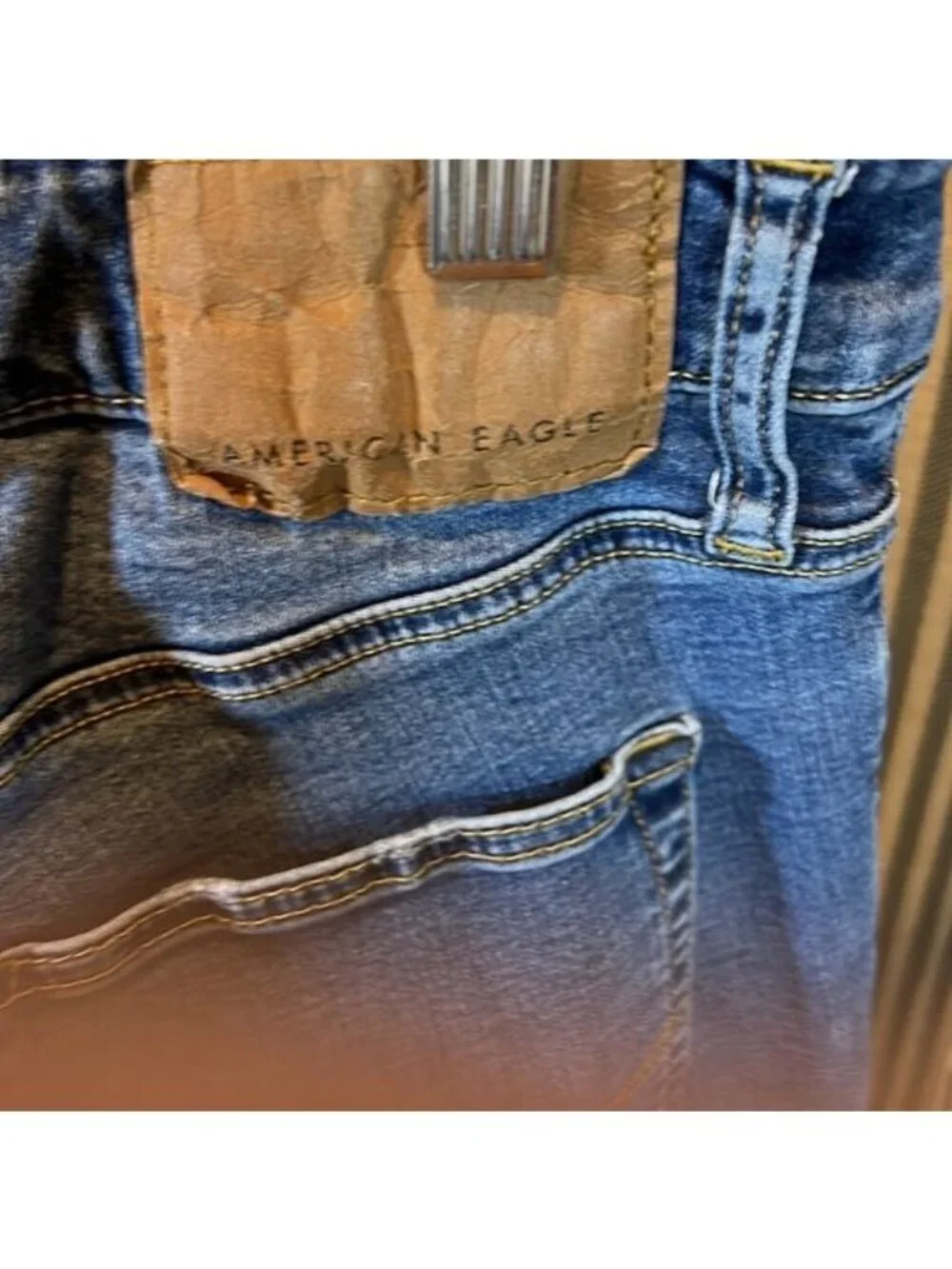 American Eagle men’s jeans slim straight size 30 x 32 next level flex